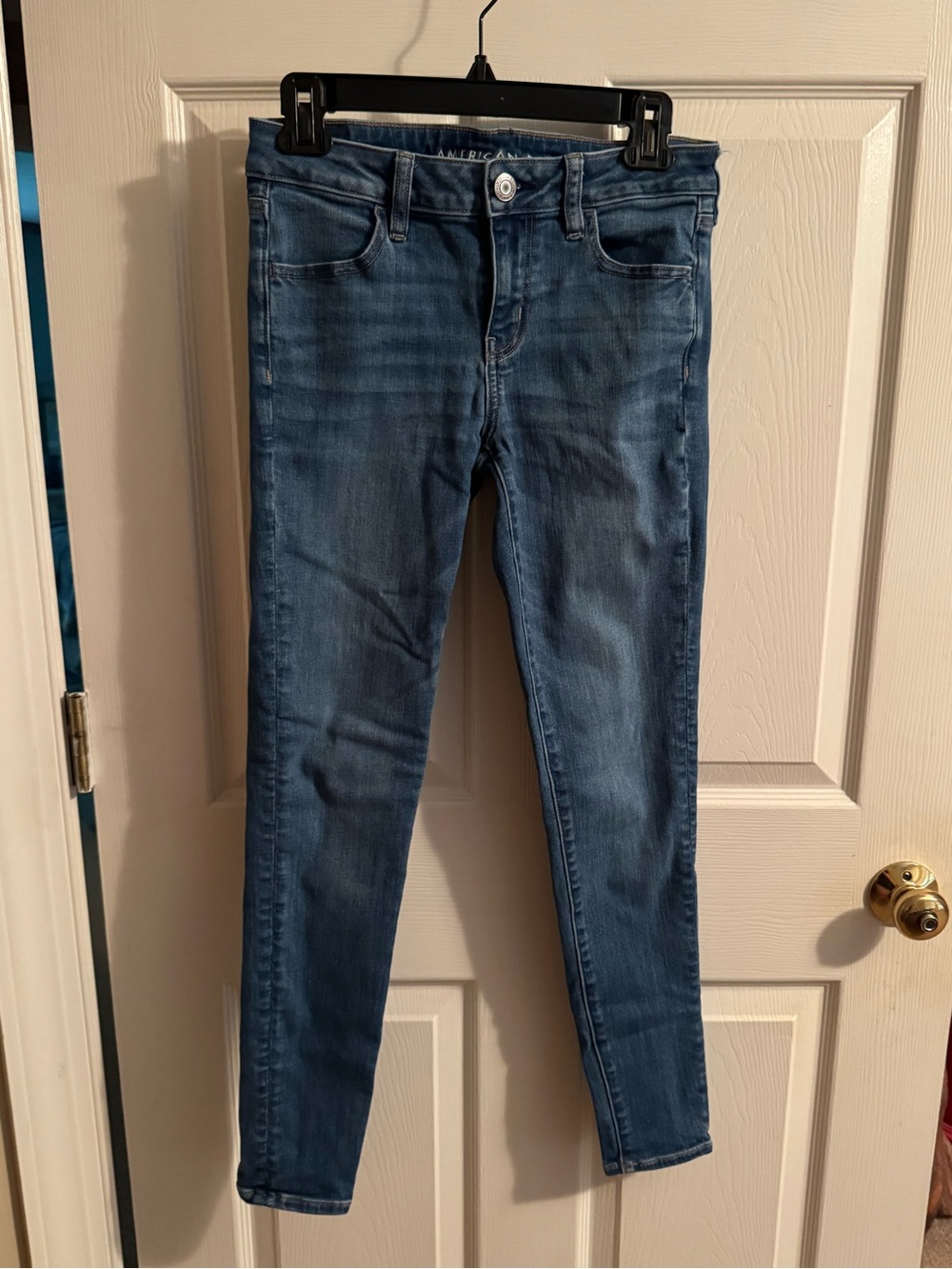 American Eagle Women's Slim Fit Blue Jeans